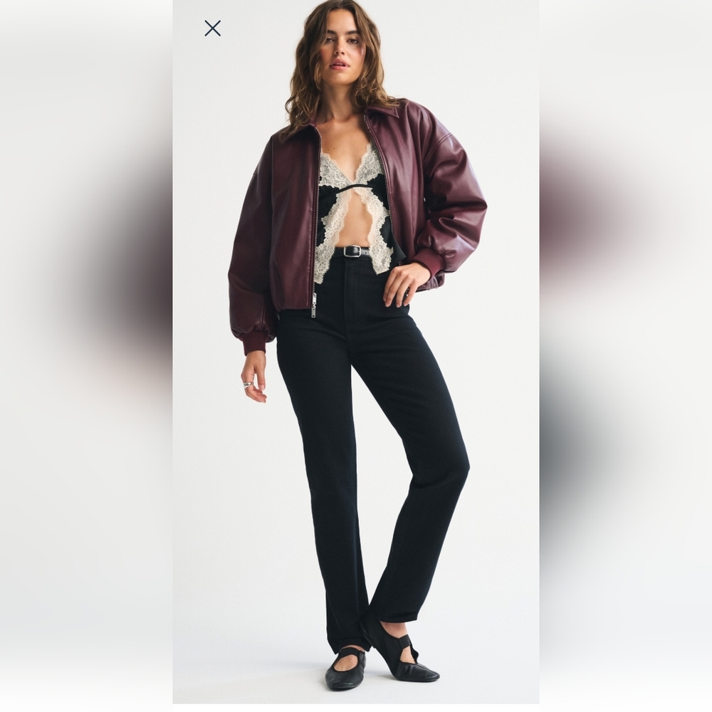 AF 90s Straight Ultra High Rise In Black